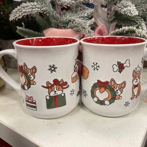 Clementine Christmas Corgi Holiday Ceramic Mug NEW